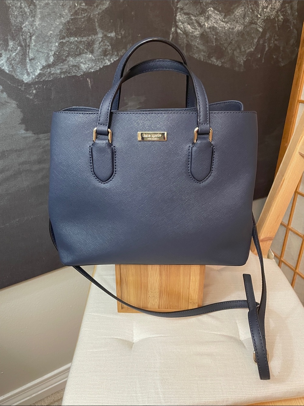 Kate Spade Laurel Way Evangelie Oceano Blue Bag